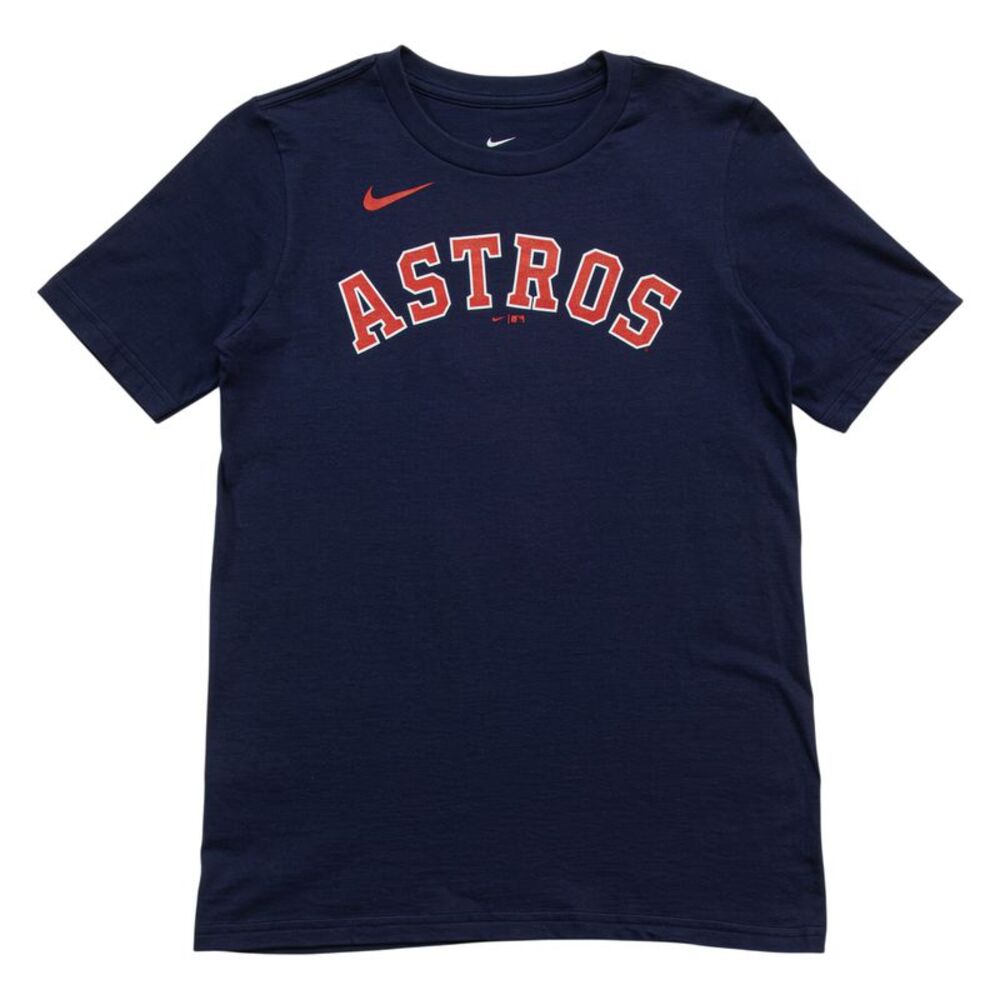 Nike MLB Houston Astros #2 Alex Bregman Youth T-Shirt in Navy, XL 18/20